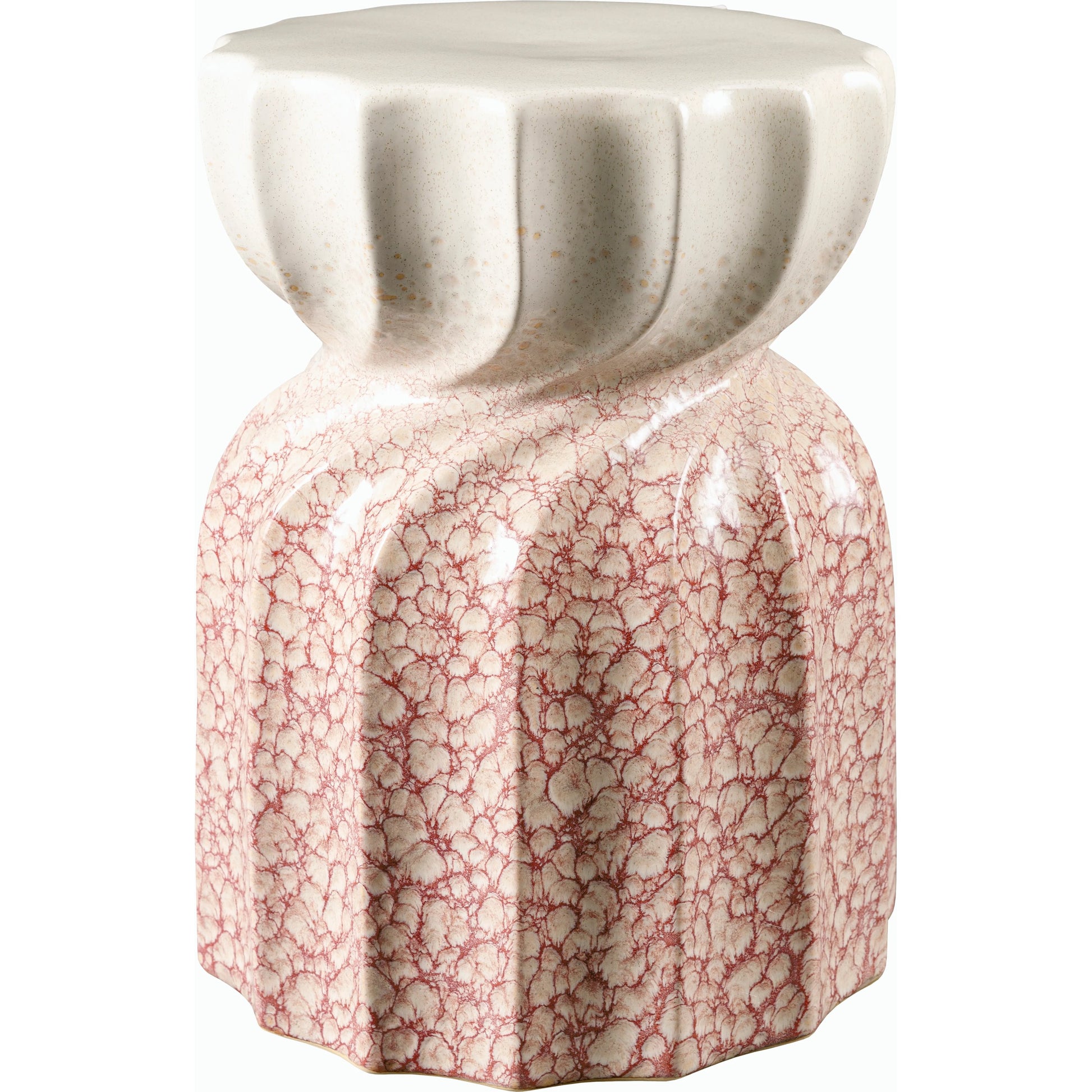 Alexia End Table by Livabliss in glazedglazed. Made from ceramic in a modern style.
