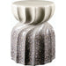 Alexia Indoor/Outdoor End Table by Livabliss. Made from ceramic in a modern style.