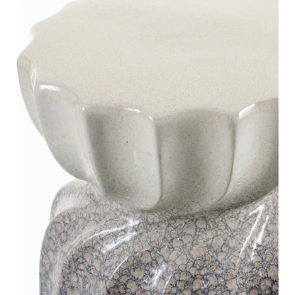 Alexia End Table by Livabliss in glazedglazed. Made from ceramic in a modern style.