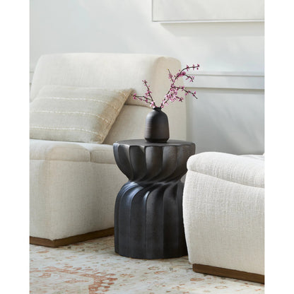 Alexia End Table by Livabliss in glazedglazed. Made from ceramic in a modern style.
