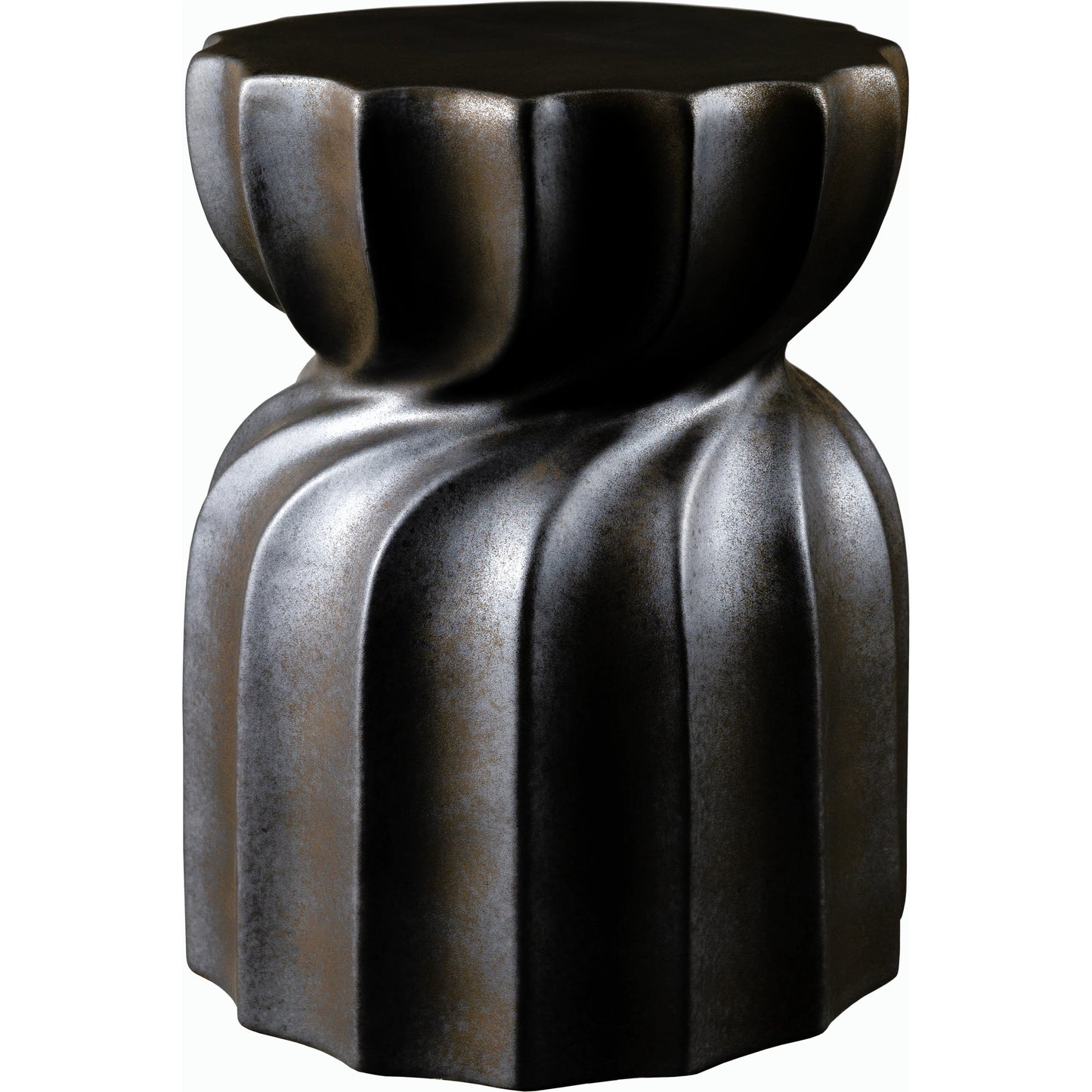 005 SI-2167409 | Primary Silo | Alexia Indoor/Outdoor End Table by Livabliss. Made from ceramic in a modern style.