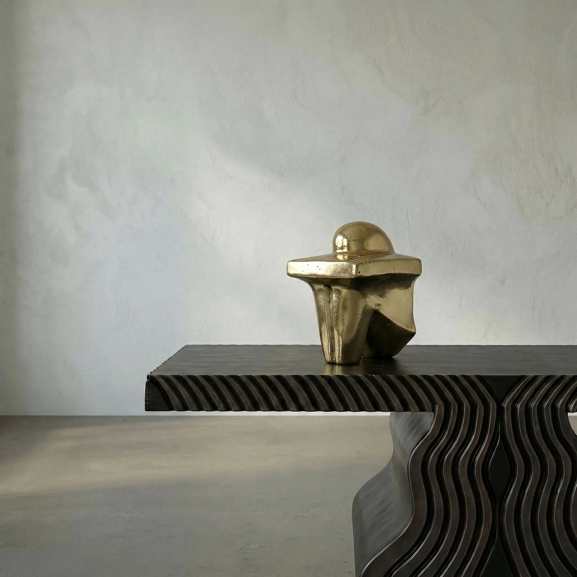 Maude by Noir in antique brass. Made from metal alloy in a eclectic & global style.