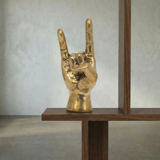 Devil by Noir in brass. Made from brass in a modern style.
