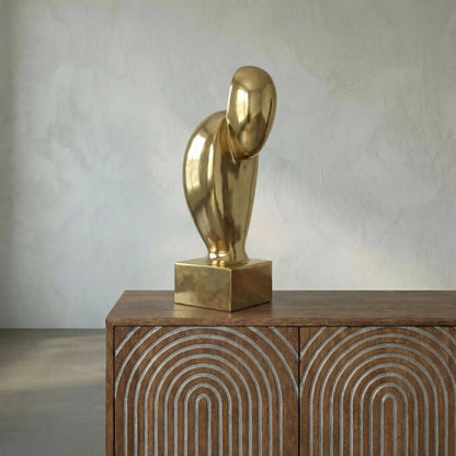 Ripley by Noir in antique brass. Made from brass in a eclectic & global style.