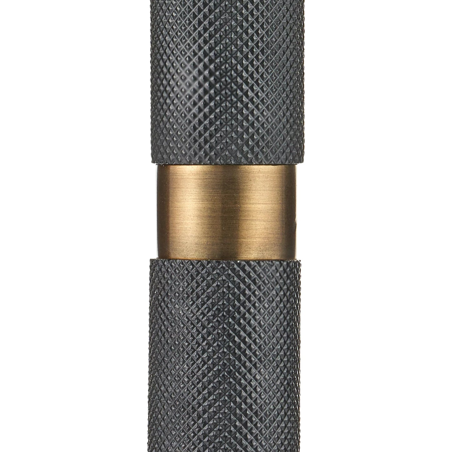 001 SI-2524315 | Closeup | Gavin Floor Lamp by Currey and Company in brass antique, matte black. Made from aluminum in a modern style.