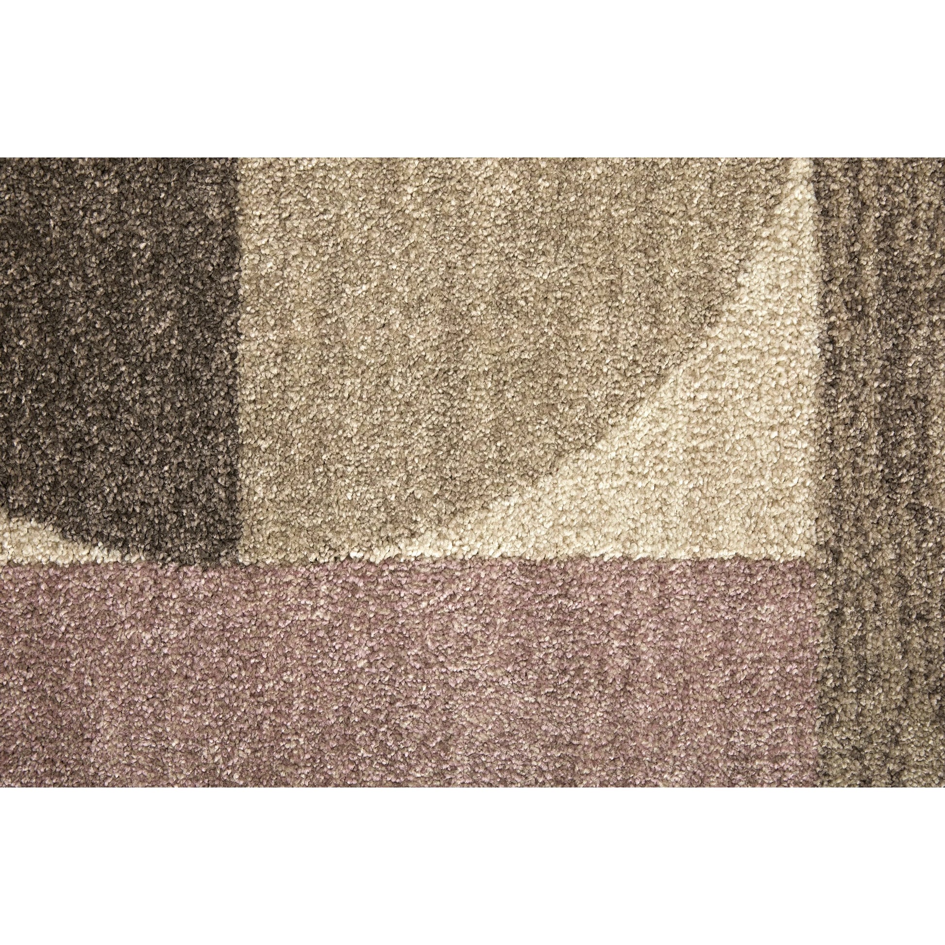 Eden Color Block EDN39QUF Rug by Feizy in ivory, brown, blue. Made from polypropylene in a unique style.