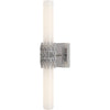 Opaque White, Polished Nickel
