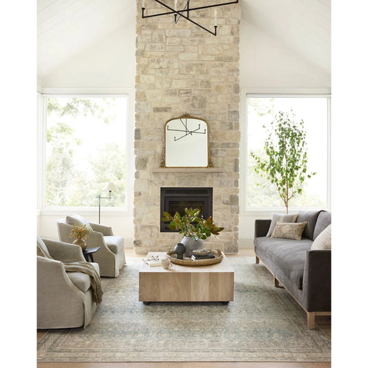 Wyatt WYA-05 Rug by Loloi in adobe, dove. Made from polypropylene, polyester in a unique style.