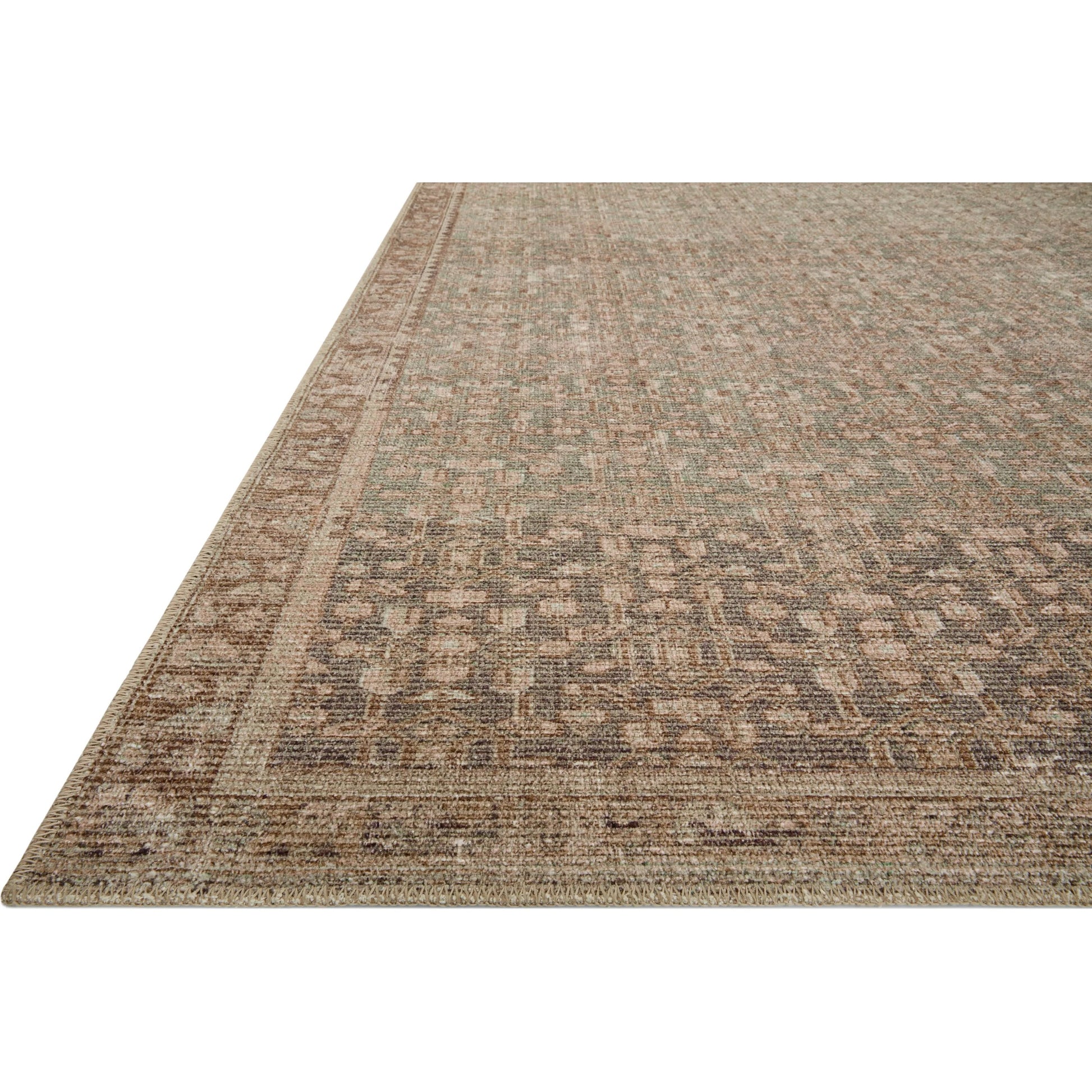 Wyatt WYA-01 Rug by Loloi in spice, silver. Made from polypropylene, polyester in a unique style.