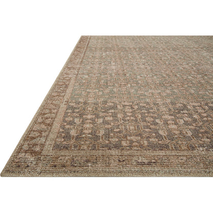 Wyatt WYA-01 Rug by Loloi in spice, silver. Made from polypropylene, polyester in a unique style.