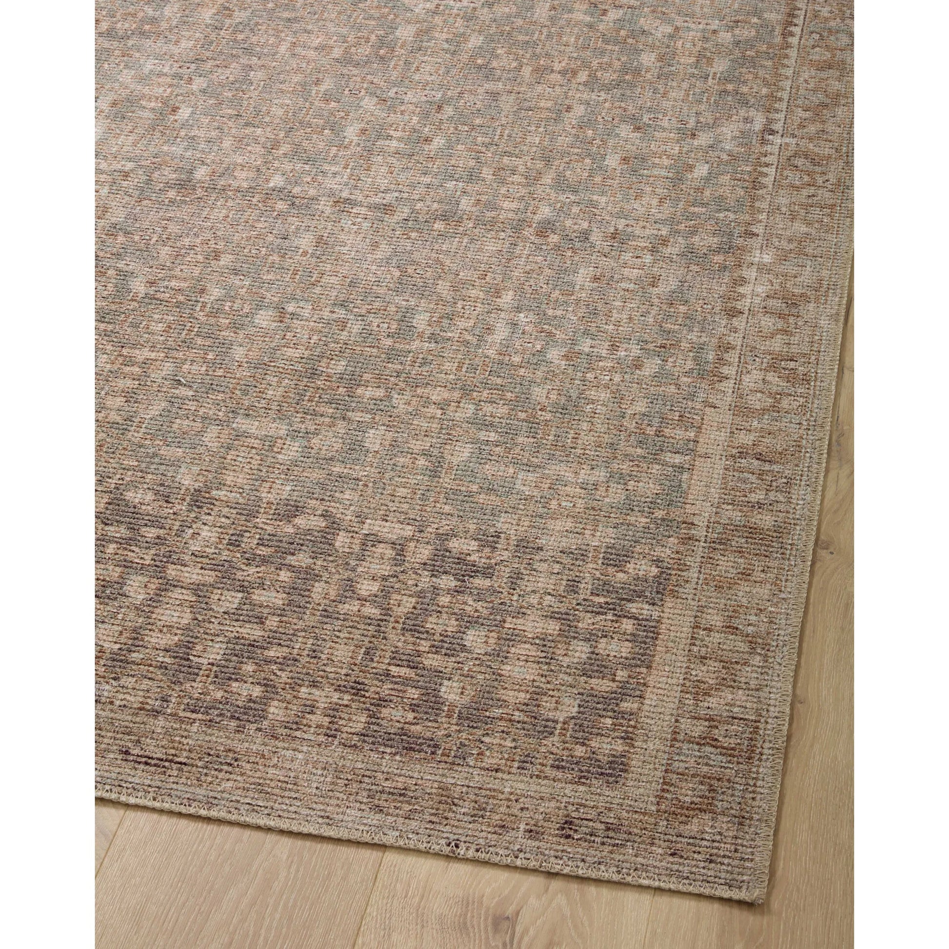 Wyatt WYA-01 Rug by Loloi in spice, silver. Made from polypropylene, polyester in a unique style.