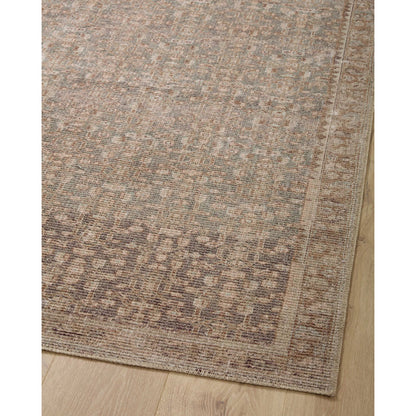 Wyatt WYA-01 Rug by Loloi in spice, silver. Made from polypropylene, polyester in a unique style.
