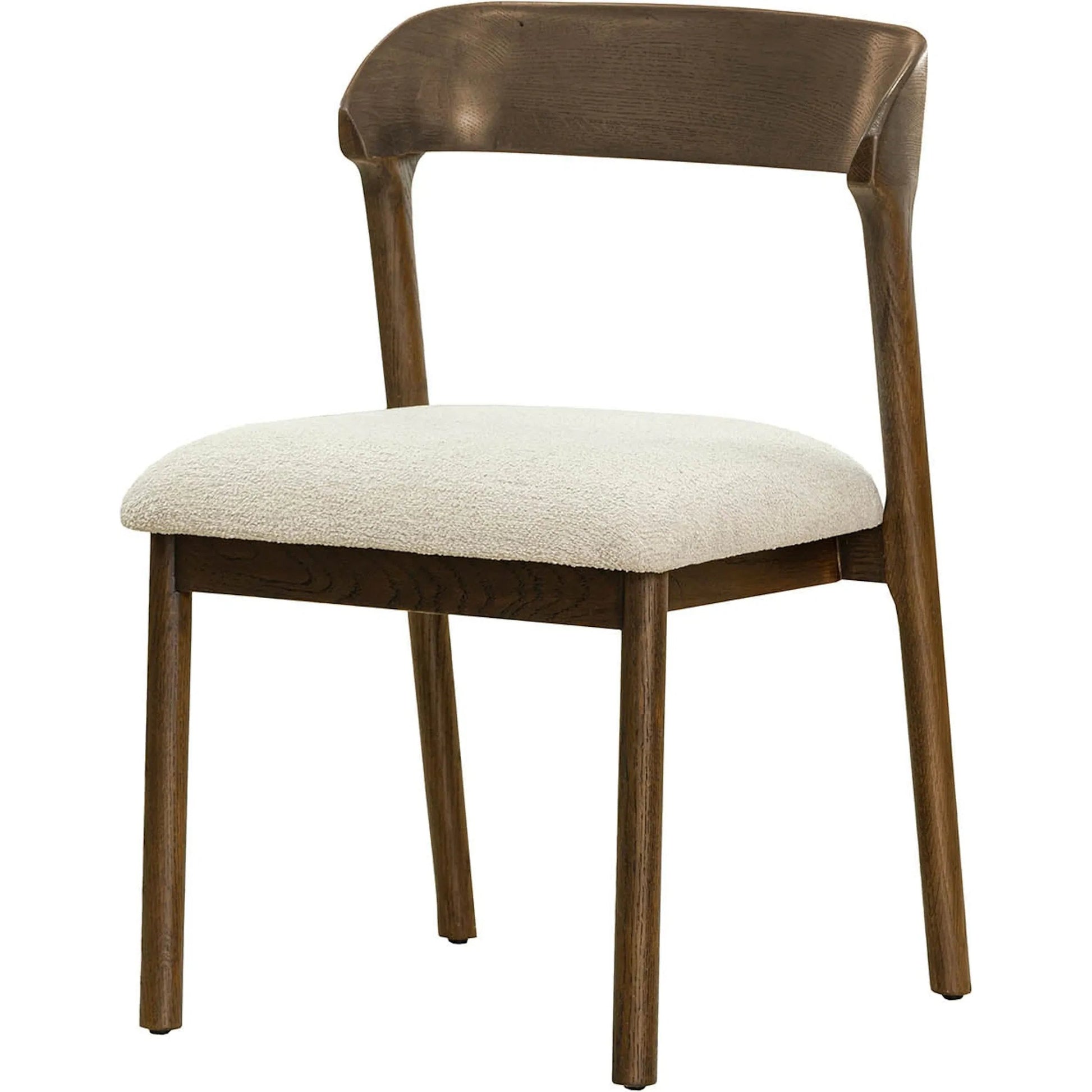 Abstract Dining Chair (Set of 2) by LH Imports in ivory, smokey chestnut. Made from unique in a unique style.