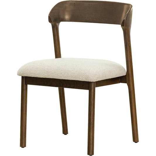 Abstract Dining Chair (Set of 2) by LH Imports in ivory, smokey chestnut. Made from unique in a unique style.
