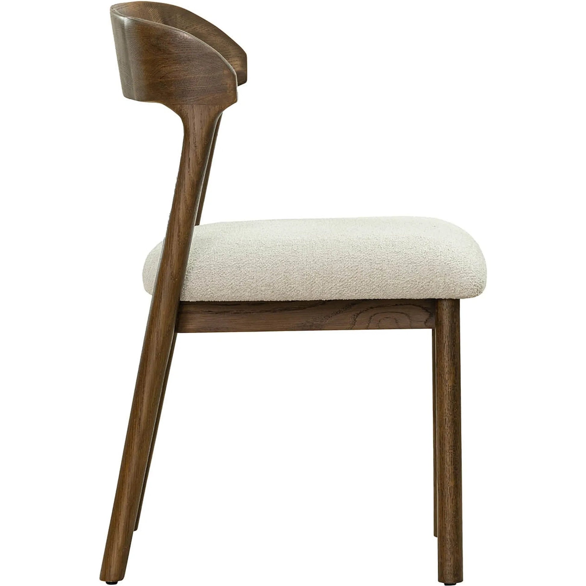 Abstract Dining Chair (Set of 2) by LH Imports in ivory, smokey chestnut. Made from unique in a unique style.