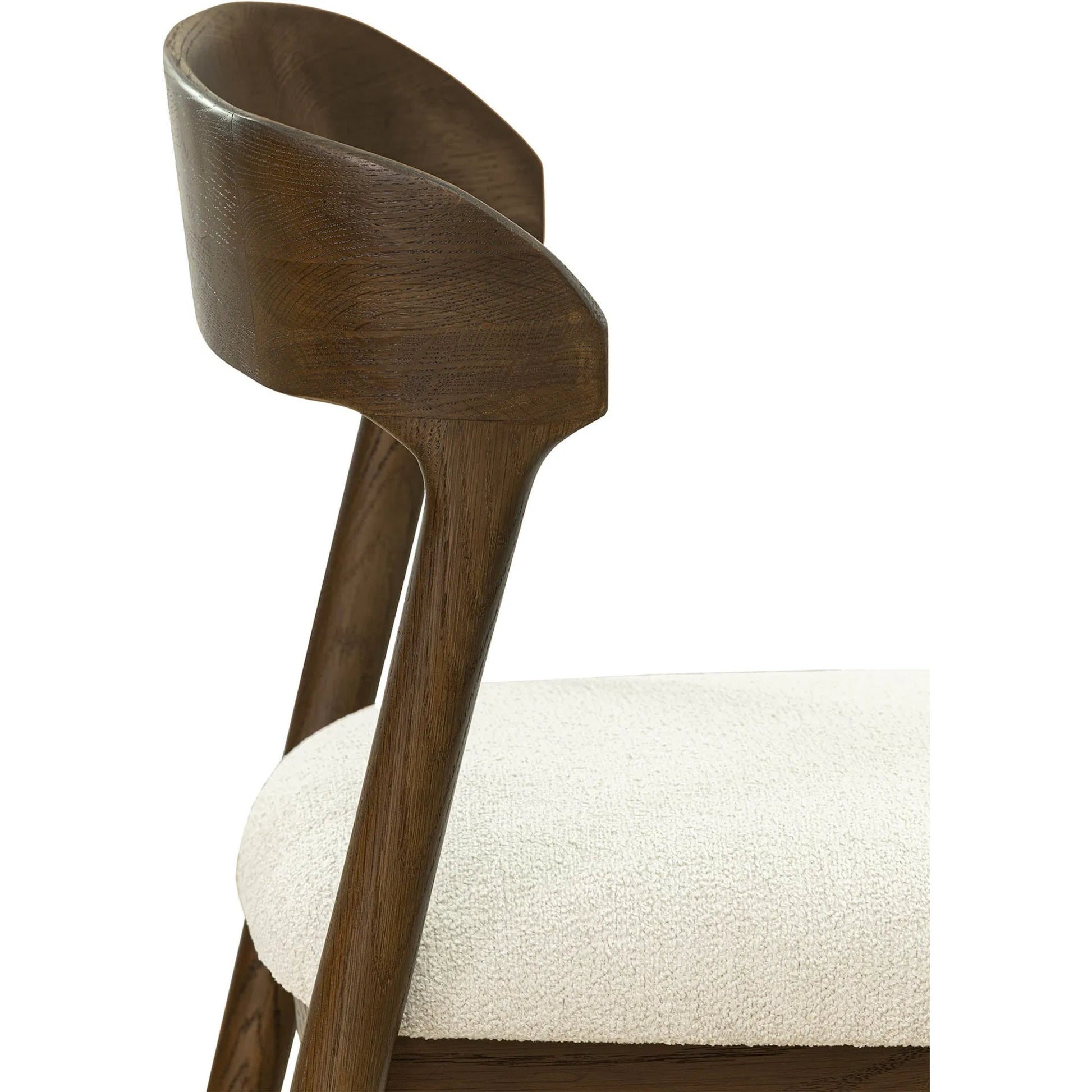 Abstract Dining Chair (Set of 2) by LH Imports in ivory, smokey chestnut. Made from unique in a unique style.