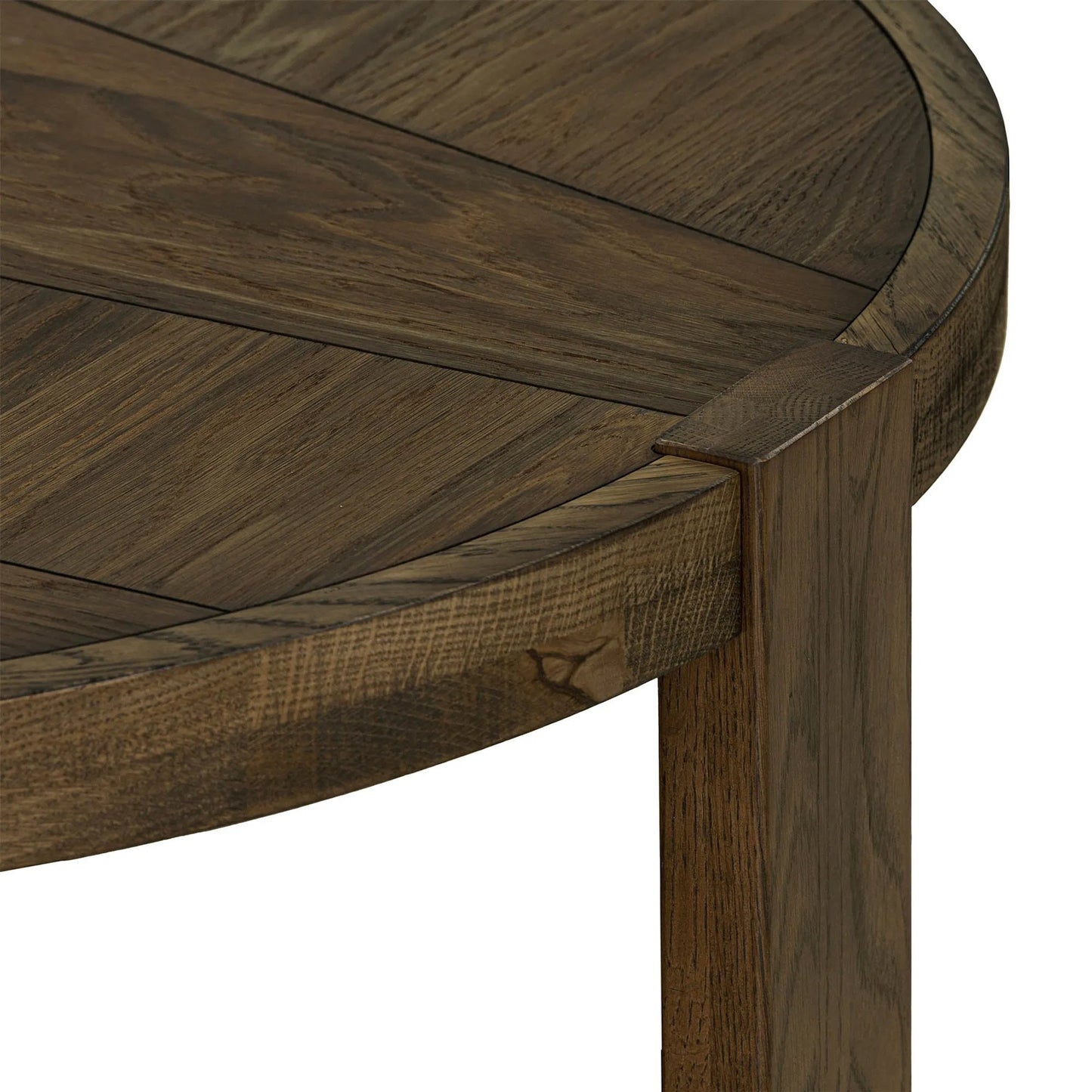 005 SI-2452734 | Closeup | Abstract Coffee Table by LH Imports in smokey chestnut. Made from unique in a unique style.