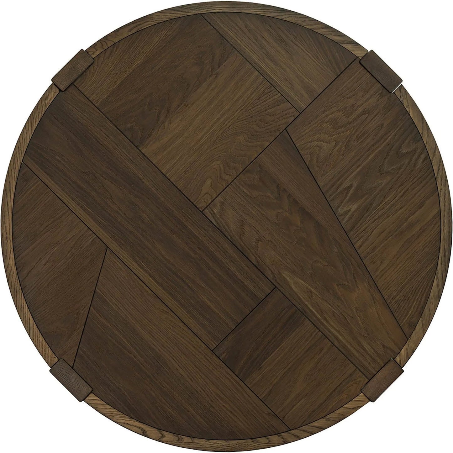 004 SI-2452734 | Additional Silo | Abstract Coffee Table by LH Imports in smokey chestnut. Made from unique in a unique style.
