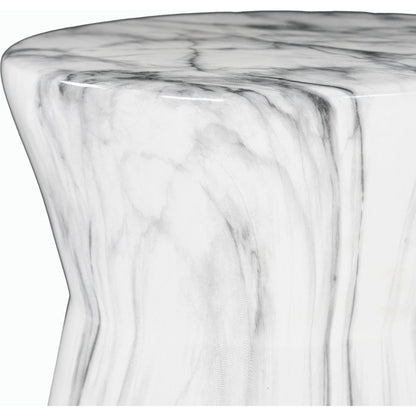 Abruzzo - 27424 by Surya in white and glazedglazed. Made from top: ceramic, base: ceramic in a modern style.