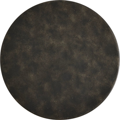 Theo Figure Table by Bernhardt in black. Made from cast iron, metal in a modern style.