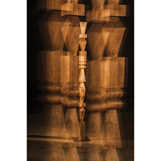 Dido by Noir in dark walnut. Made from walnut in a traditional style.