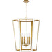 Curt Medium Lantern by Visual Comfort & Co.. Made from steel in a modern style.