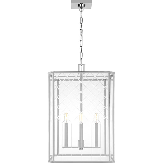 Erro Medium Lantern by Visual Comfort & Co.. Made from steel in a unique style.