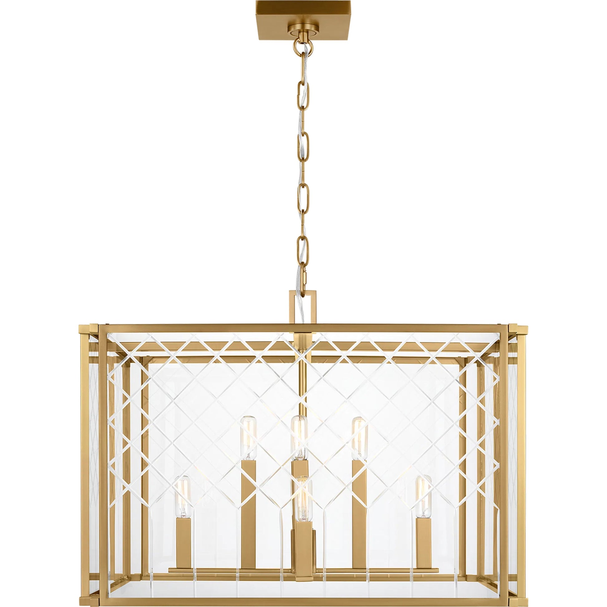 Erro Large Lantern by Visual Comfort & Co.. Made from steel in a unique style.