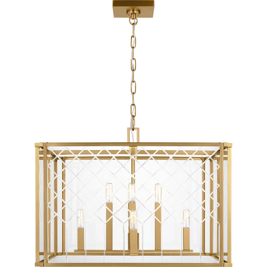 Erro Large Lantern by Visual Comfort & Co.. Made from steel in a unique style.