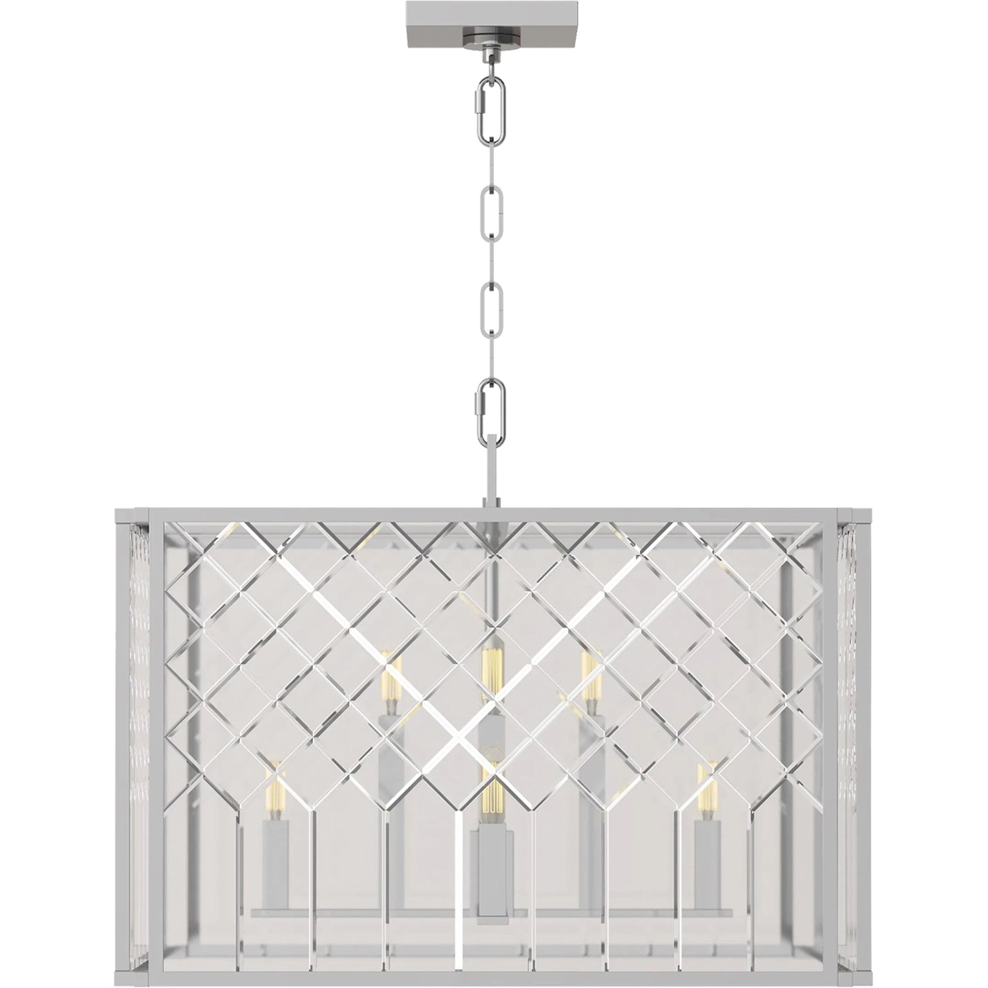 Erro Large Lantern by Visual Comfort & Co.. Made from steel in a unique style.