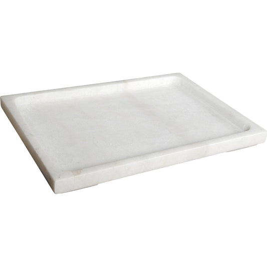 Marble Tray by Noir. Made from bianco crown marble in a unique style.