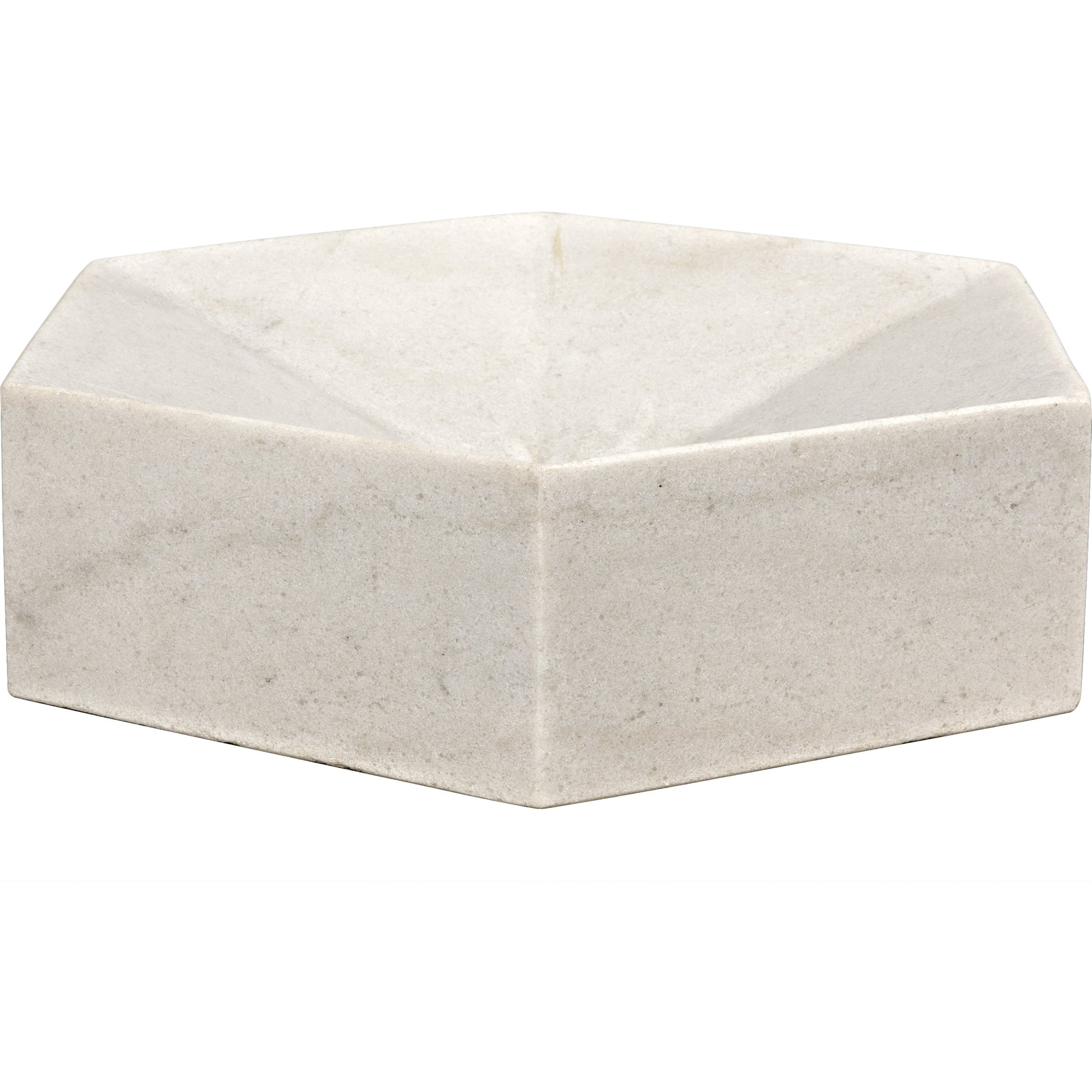 Conda Tray by Noir in white stone. Made from unique in a modern style.