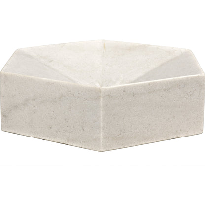 Conda Tray by Noir in white stone. Made from unique in a modern style.