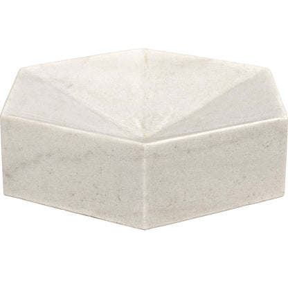 Conda Tray by Noir in white stone. Made from unique in a modern style.