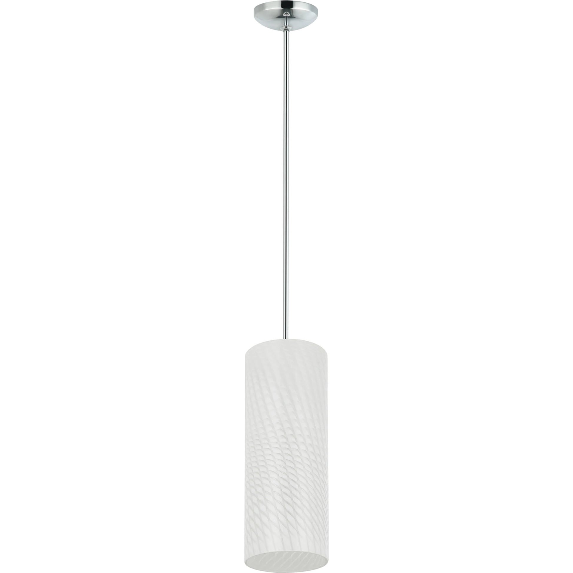 Swirled Mini Pendant by Varaluz in chrome. Made from unique in a modern style.