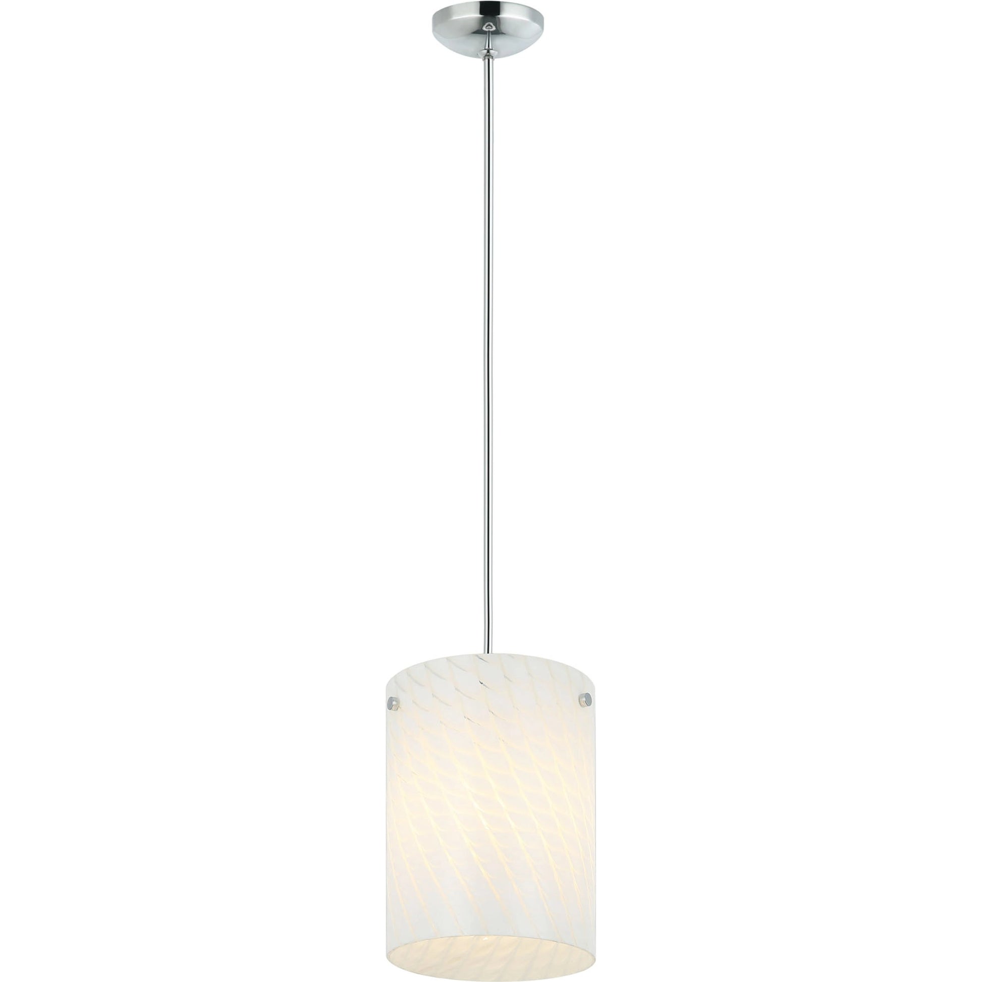 Swirled Pendant by Varaluz in chrome. Made from unique in a modern style.