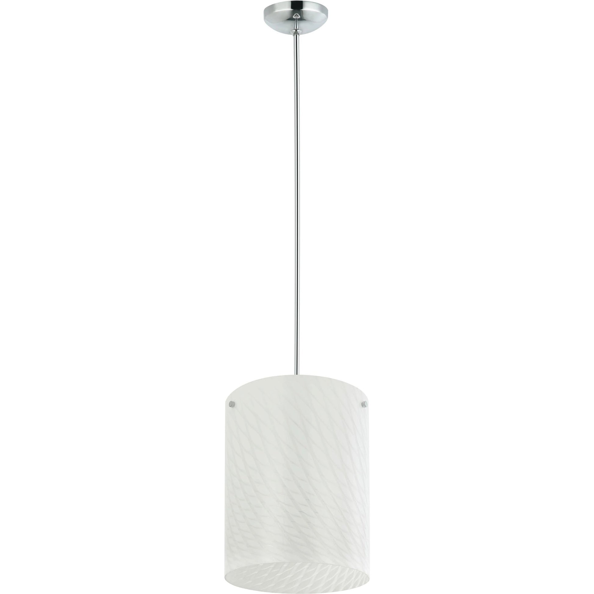 Swirled Pendant by Varaluz in chrome. Made from unique in a modern style.