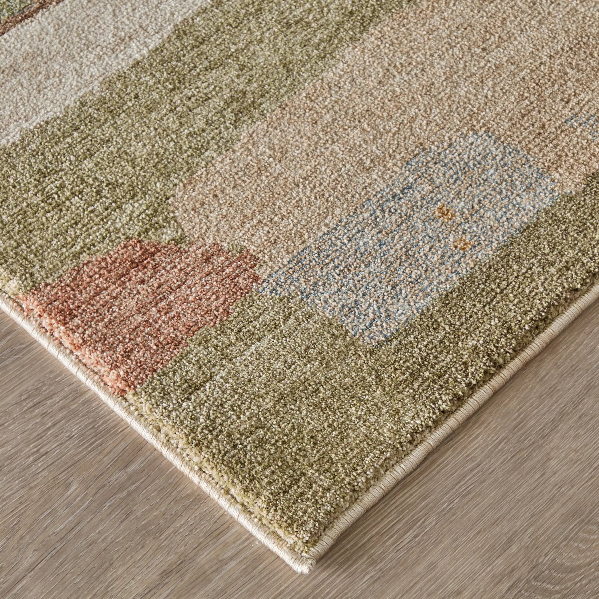 Pearson PRS39SHF Rug by Feizy in brown, tan, green. Made from polyester in a unique style.