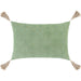 Accra Pillow - 33342 by Surya in mint, moss. Made from 100% cotton in a transitional style.