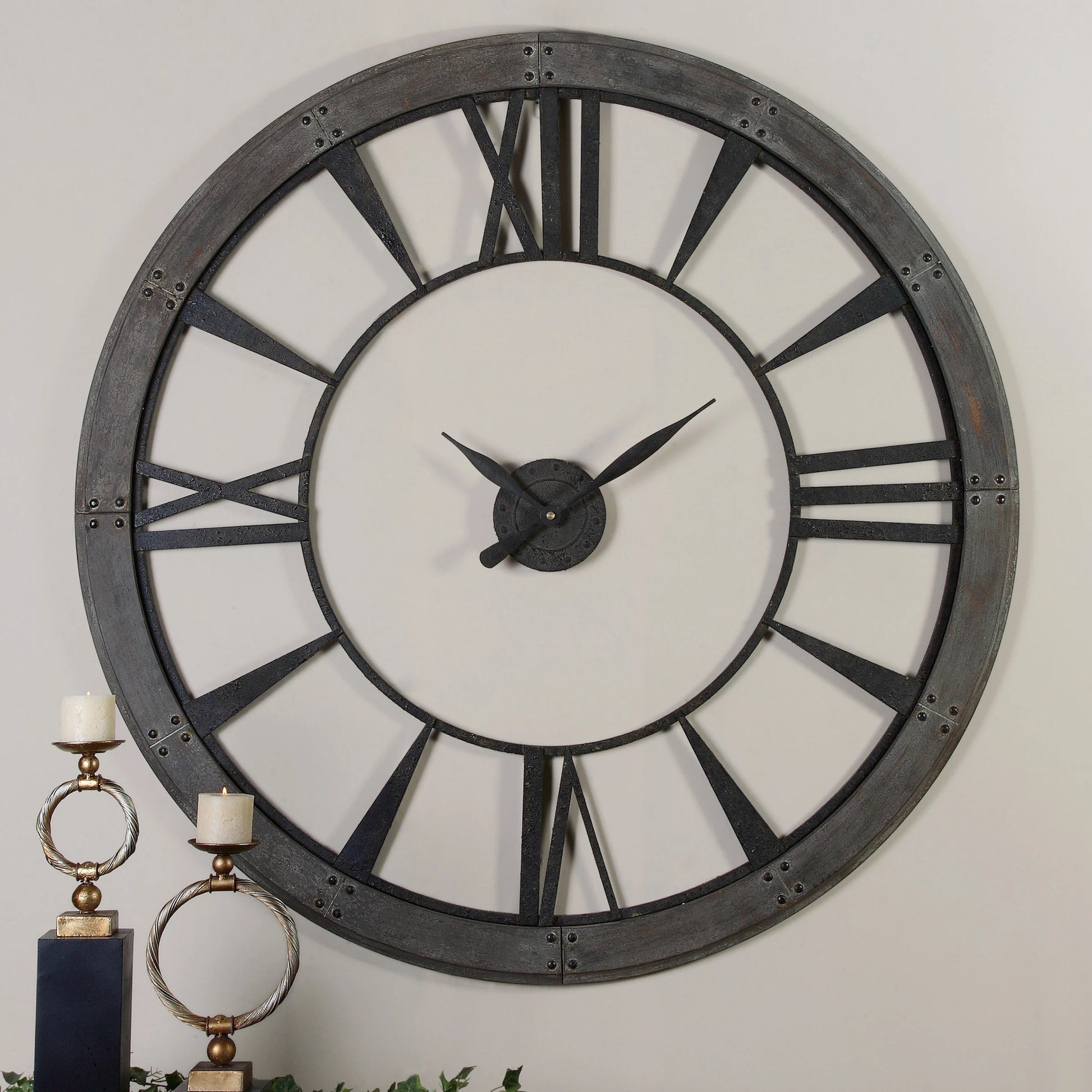 Ronan Wall Clock by Uttermost. Made from unique in a modern style.