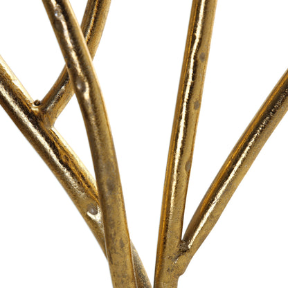 Gold Branches Fireplace Screen by Uttermost in gold. Made from 100% iron in a modern style.