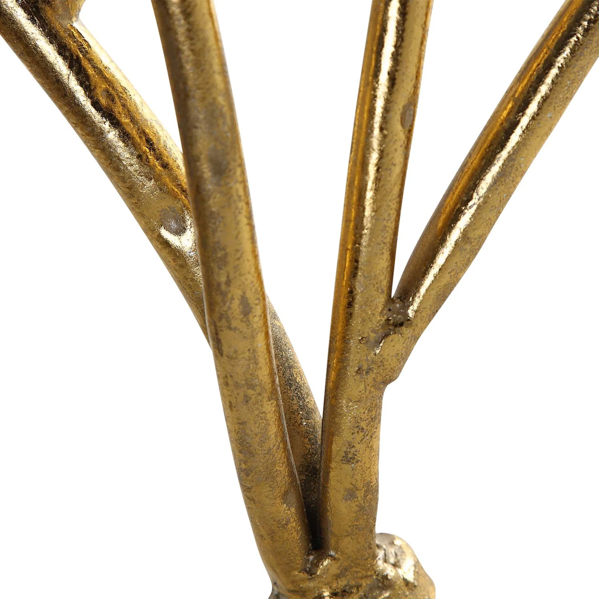 Gold Branches Fireplace Screen by Uttermost in gold. Made from 100% iron in a modern style.