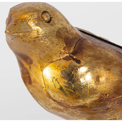 Passerines Bird Sculptures (Set of 2) by Uttermost. Made from polyresin, iron, crystal in a cottage & farmhouse style.