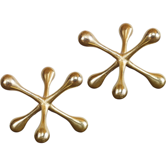 Harlan Brass Objects by Uttermost. Made from aluminum in a modern style.