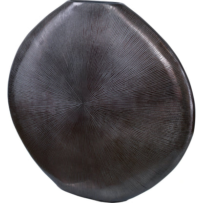 Gretchen Vase by Uttermost in gold. Made from aluminum in a eclectic & global style.