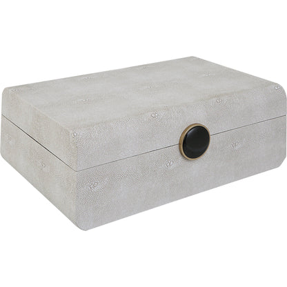 Lalique Shagreen Box by Uttermost. Made from unique in a modern style.