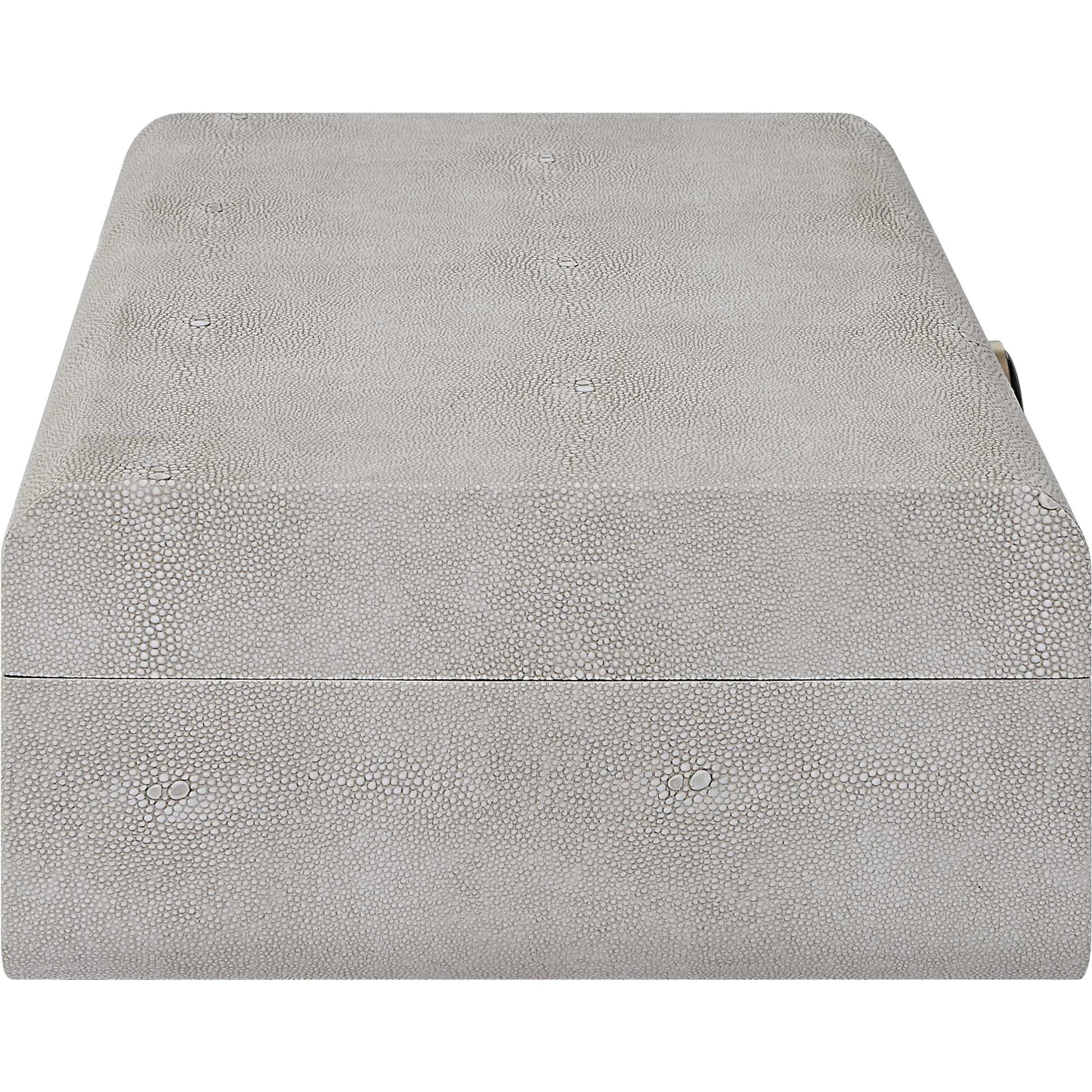 Lalique Shagreen Box by Uttermost. Made from unique in a modern style.