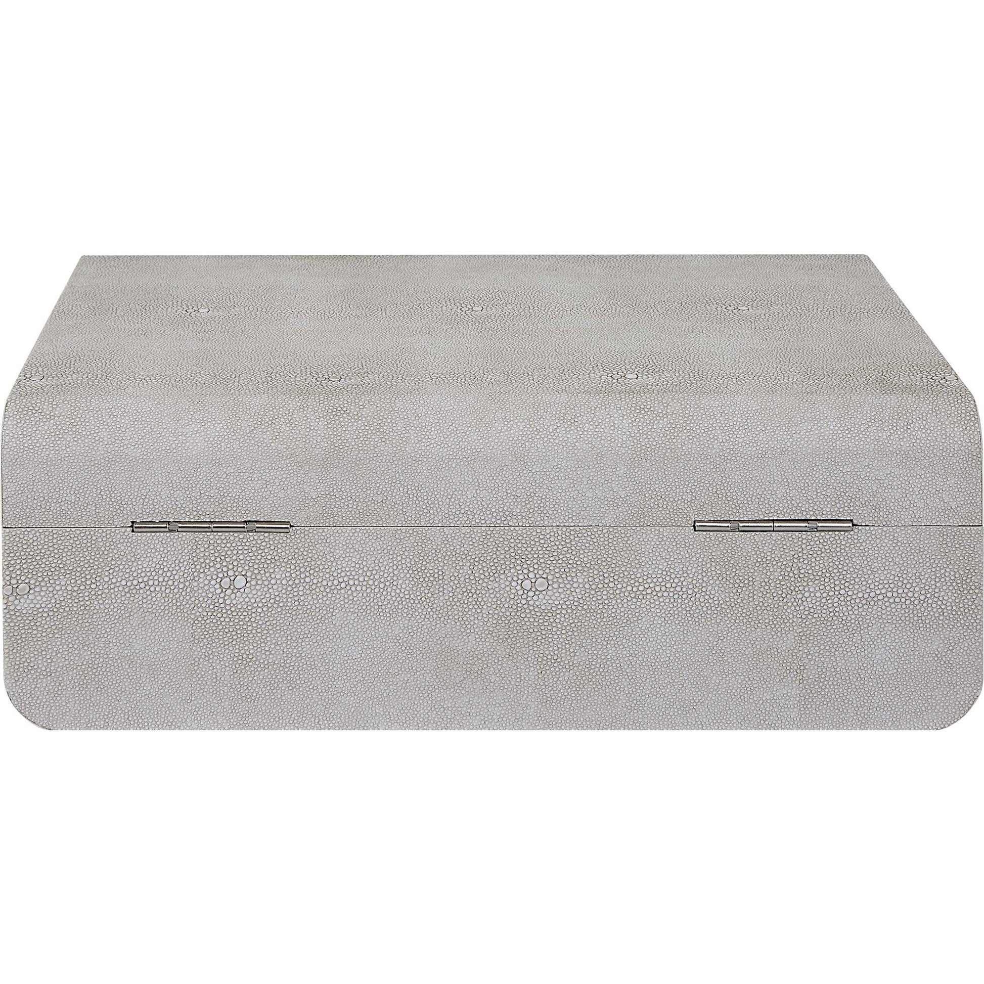 Lalique Shagreen Box by Uttermost. Made from unique in a modern style.