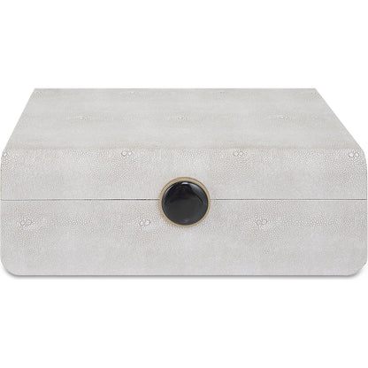 Lalique Shagreen Box by Uttermost. Made from unique in a modern style.