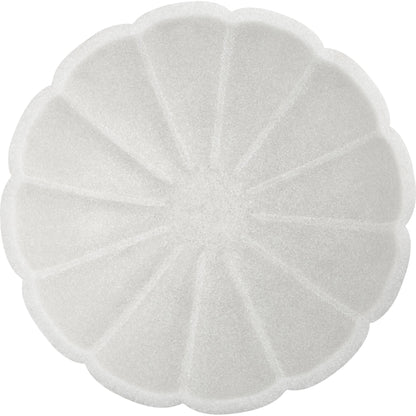 Petal Bowl by Uttermost in ivory. Made from ricestone in a coastal style.